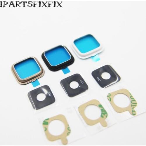 30pcs/lot High Quality Camera Frame Holder Lens Cover Black/White/Gold camera lens For Samsung Note 4 All version