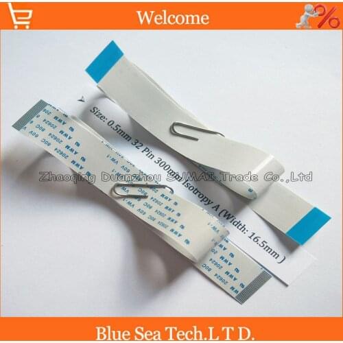 32 Pin FFC FPC Flexible Flat Cable 0.5mm pitch 32pin 300mm Isotropy A or Anisotropy B cable,20624.AWM 20624,80C 60V VW-1