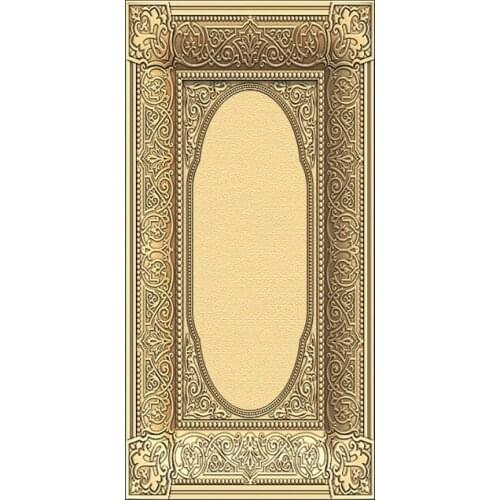 3d STL Model for CNC Router 3D Printer Aspire Cut3d Artcam Decor Frame