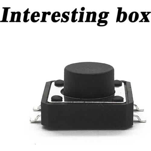 Free shipping TS-F002 SMD touch switch 12*12*7.0 elevator button touch electronics auto accessories DIY handmade accessories