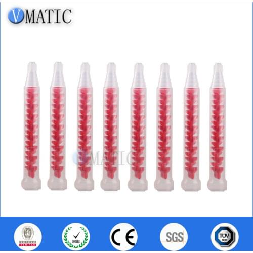 Free Shipping Plastic Adhesive Application Effective Static Mixer RS12-16 Mixing Nozzles For Glue Dispensing