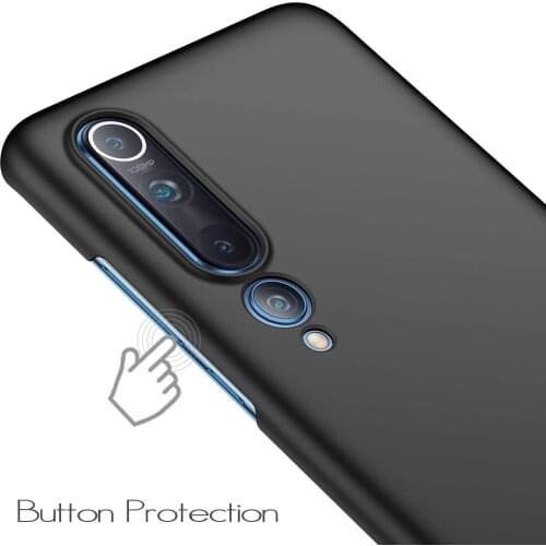 For Xaiomi Mi 10T Pro 10 Lite 5G Top Quality Ultra Thin Hard Phone Cover For Xiaomi Mi Note 10 Luxury Slim Matte Plain PC Cases