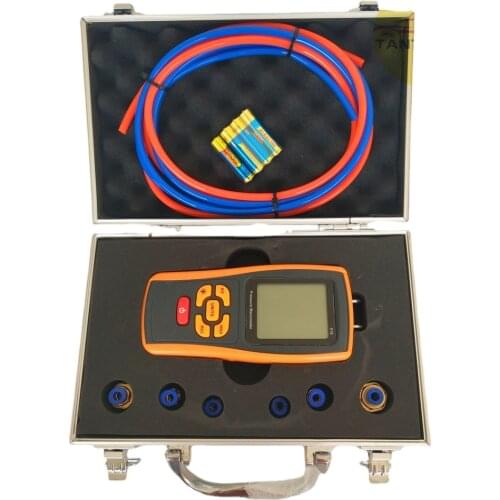 Electrical Exhaust System Diagnostic Tool Exhaust Back Pressure Tester, Three Element Catalytic SCR Blockage Detection Meter