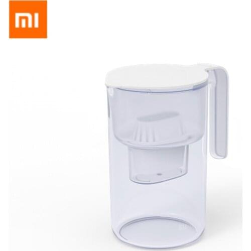 New Xiaomi Mijia Filter Kettle Multiple filters AS Material Sodium Free Water Filter With LED Light Reminder For Smart Home