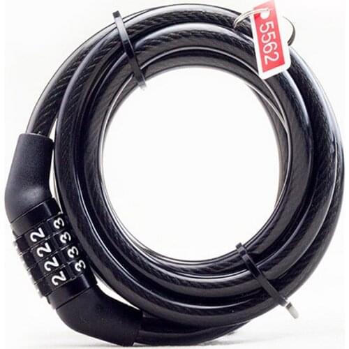Code Password Bike Combination Lock Bike Cable Lock Tough Security Coded Steel Wiring Bicycle Safety Lock #2A17 #H