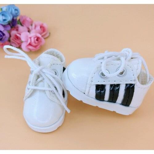 Tilda 5cm Doll Shoes Suitable for Rag Dolls,Assorted Colors Fashion Gym Sports Sneakers 1/6 BJD Doll High Quality Accecorries