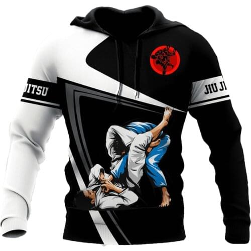 Mens 3D Print Hoodies Loving Jiu Jitsu Harajuku Pullover Unisex Sweatshirts Hood Jacket Hip-Hop Women New Streetwear Outwear 04