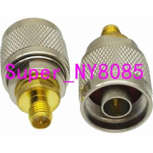 N male plug to RP-SMA female plug center RF coaxial adapter connector