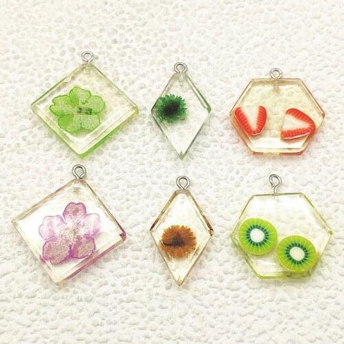 New arrival! Low-priced clearance products Resin Charm for Handmade Jewelry Bracelet Earring DIY Parts