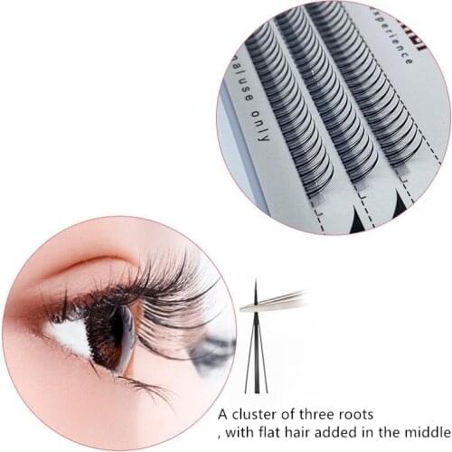 A Shape 3D eyelashes mink premade volume fans pre made fans mink lashes extension natural soft individual eyelashes fans