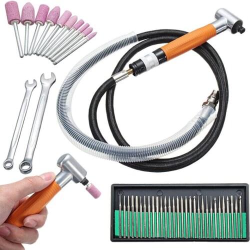 Elbow Air Grinding Pen 90 Degree Wind Grinding Machine Right Angle Grinding Pen Air Grinding Pen Pneumatic Grinding Machine