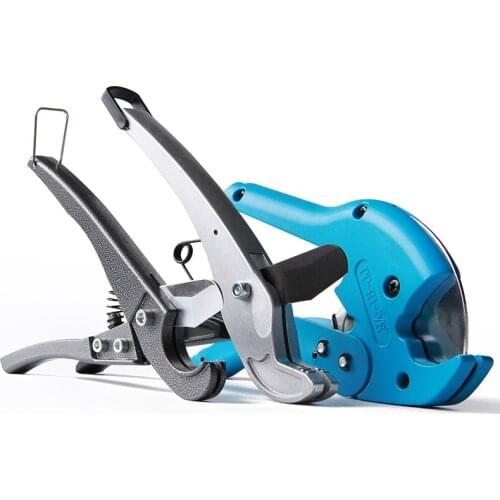 PVC Pipe Cutter Alloy Body Ratchet Scissors Tube Cutter PVC/ABS /PP/PE Tube Pliers Hose Cutting Hand Tools