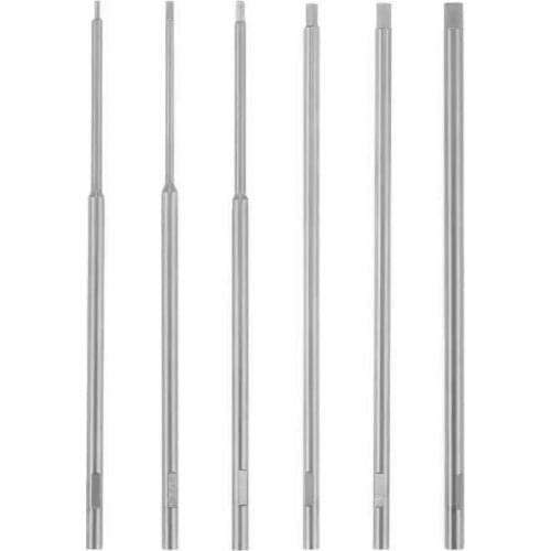 6pcs Allen Hexagonal Hex Screw Driver 0.9mm 1.3mm 1.5mm 2.0mm 2.5mm 3.0mm Tool Screwdriver Replacement For RC Drone Helicopter