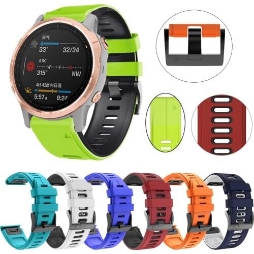 Smart Watch Band Straps For Garmin Fenix 6S 5S Quick Release Strap Silicone Bracelet fenix 6S Pro 5S Plus Replace Accessories