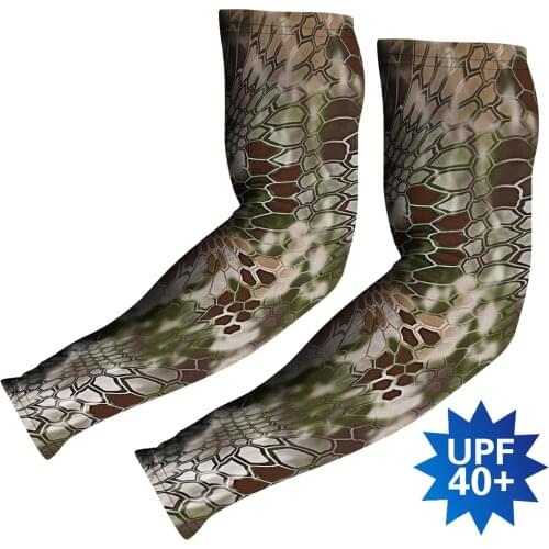 Tactical Camouflage Sports Arm Sleeve Basketball Cycling Arm Warmers Summer Running Sun Protection Cuff Cover Mangas Para Brazo