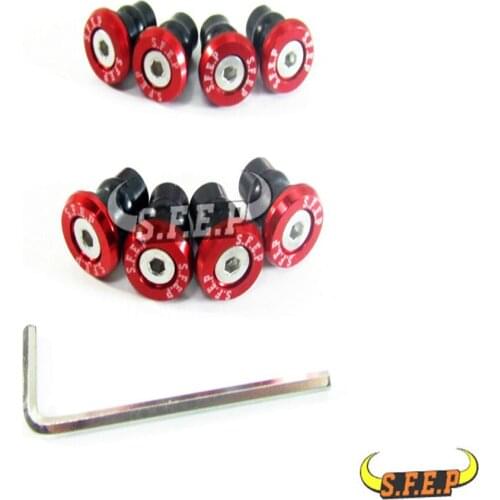 Motorcycle Universal CNC windshield bolts For Kawasaki Honda Yamaha Suzuki Ducati Aprilia BMW Harley