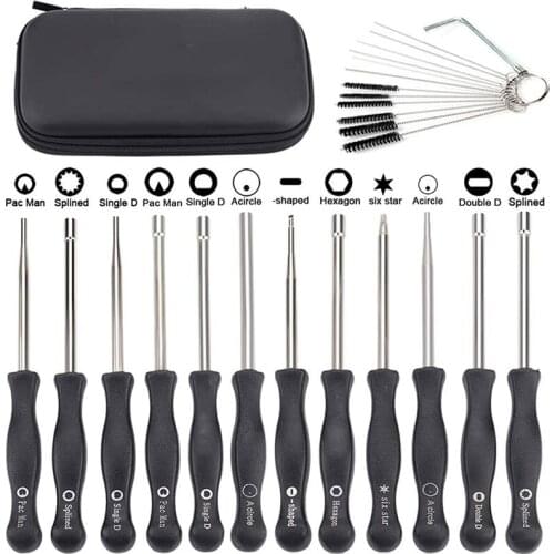 Pack-Of-12 Carburetor Adjustment Tool Carburator Adjusting Kit for 2-Cycle Small Trimmer Weedeater Chainsaw