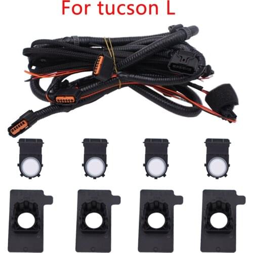 The embedded probe in the front of radar electronic eye front - mounted radar is refitted for Hyundai Tucson L 2021 TL
