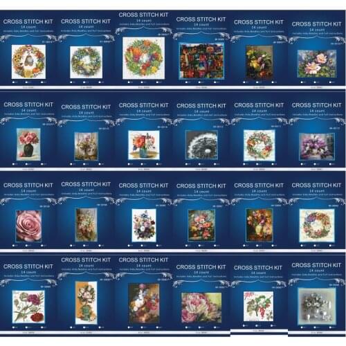 Oneroom flowers Needlework,DMC DIY cross-stitch,Full embroidery kits,similar dmc anchor chinese cross stitch unprint adia