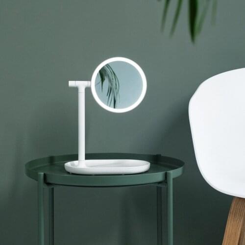 Mirrors flip makeup mirror with lamp double-sided high-definition magnification makeup light makeup mirror rechargeable mirror