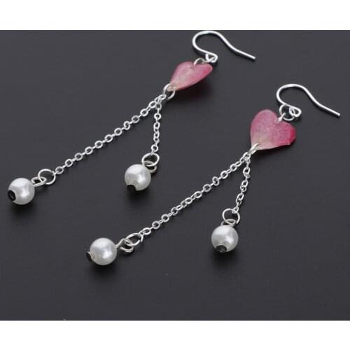 1Pair Elegant Earrings Dangles Ear Hook Charms for Lady Wedidng Party Decors