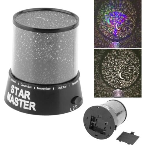 4 LED Starry Star Master Gift night light For Home Sky Star Master Light LED Projector Lamp Novelty Amazing Colorful Good Gift