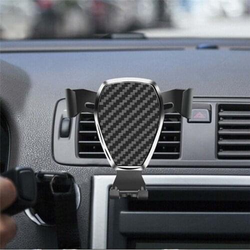 Car Phone Holder For Phone In Car Air Vent Mount Stand No Magnetic Mobile Phone Holder Universal Gravity Smartphone Cell Support