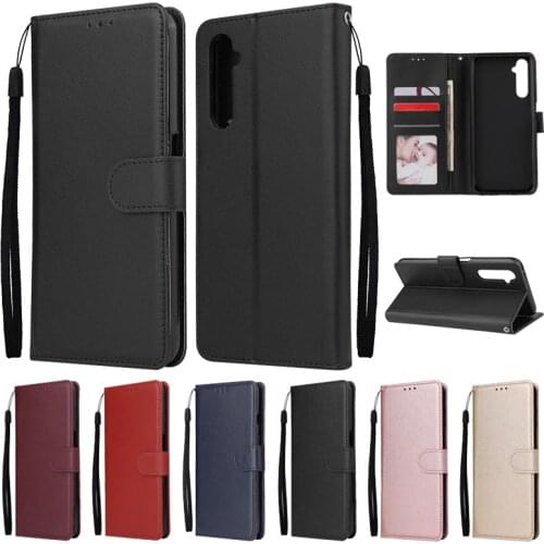 OPPO Realme 6 Leather Case on For Coque OPPO Realme 5 Pro Case Magnetic Flip Cover for OPPO Realme C11 3 5 6 Pro Phone Case Etui