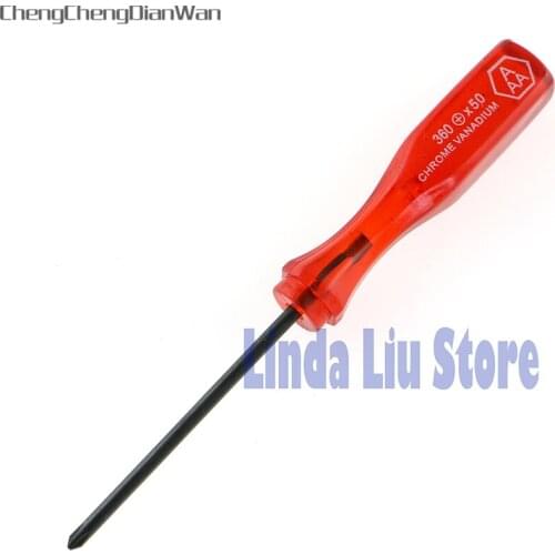 ChengChengDianWan 100pcs 2.0mm Cross Screw Driver Tool + Screwdriver for NDS NDSL GBA SP Wii repair tool