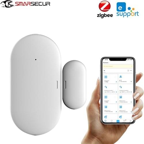 Ewelink Zigbee Door/window Sensor Door Contact Sensor Smart Home Alarm System Smart Home Automation