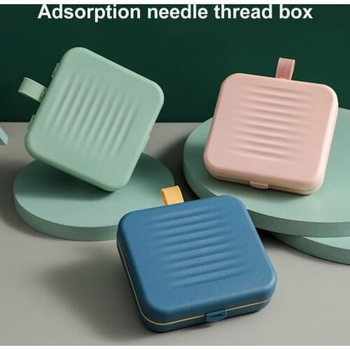 Double Layers Kintting Yarn Storage Case PP Plastic Knitting Tools Kit Portable Sewing Storage Box Home Dormitory Storage Box