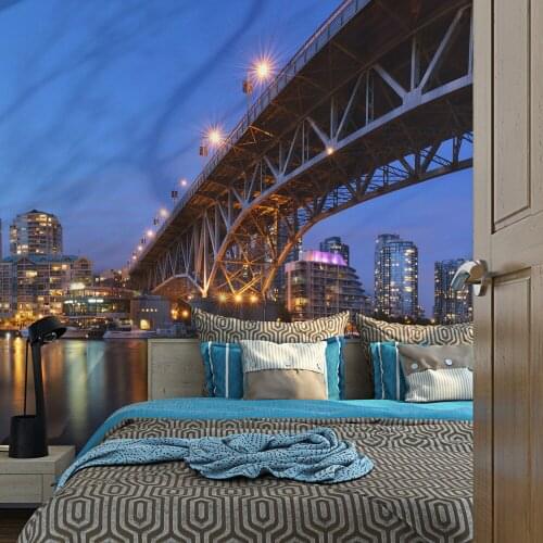 Wall mural-Granville Bridge - Vancouver (Canada) - 300x231 cm