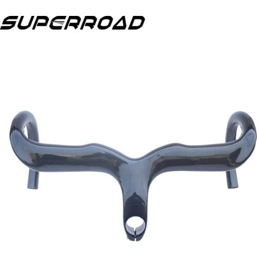 T700 Full Carbon Fiber Mountain Road Bicycle Carbon Handdle Bar 400mm/420mm 80/90/100/110/120mm