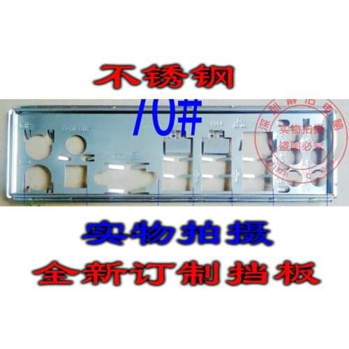 IO I/O Shield Back Plate BackPlate Blende Bracket For GIGABYTE GA-MA770-S3 REV:1.0