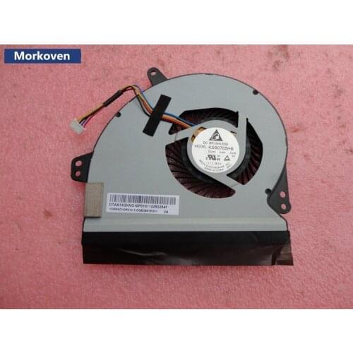 Laptop cooler cpu cooling fan for Asus X501 X501A CPU FAN KSB0705HB-CA1B DC5V 4PIN EF75070S1-C000-S99