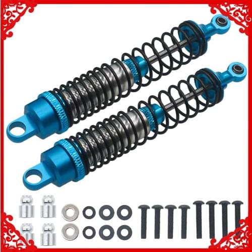 Machined full alloy 2 pcs/set front/rear damper shock absorber 110mm oil filled type for Redcat Gen8 crawler