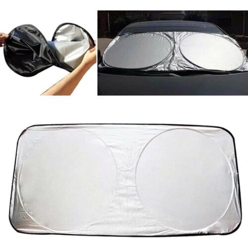 Car Windshield Sun Shade - Blocks UV Rays Sun Visor Protector, Sunshade To Keep Your Vehicle Cool And Damage Free