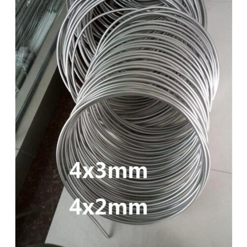 4mm od 304 316L Stainless Steel coil pipe scroll Tube Stainless Steel Pipe stainless pipe coiler capillary tubing air pipe line