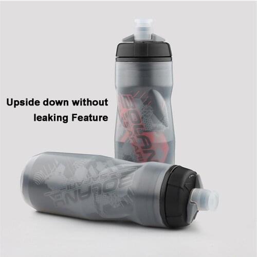 Bolany Bicycle Water Bottle 600ml Light Mountain Bottle PP5 Heat - And Ice-protected Outdoor Sports Cup Cycling Equipment