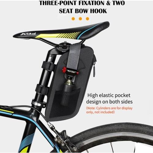 WEST BIKING 3 Position bag for bicycle Bike Saddle Bag MTB Road Bicycle Bag Reflective Pannier Cycling Accessories cycling bag