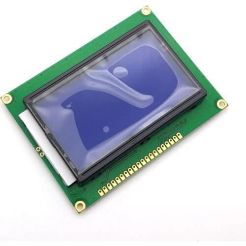 LCD 12864 128x64 Dots Graphic Blue / Yellow green Color Backlight Shield 5.0V LCD12864