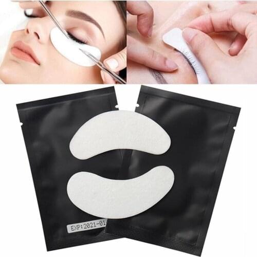 10 Pairs Eye Lash Pads Gel Patches For Building Under Eye Pads Lash Eyelash Extension Paper Patches Eye Sticker Wraps