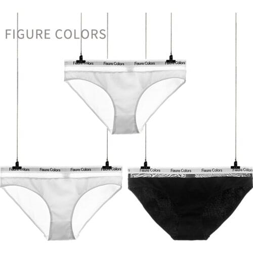 3Pcs/Lot Womens Cotton Panties Underpants Soft Girls Solid Color Briefs Panties Sexy Sport Fashion Lingerie Female Underwear