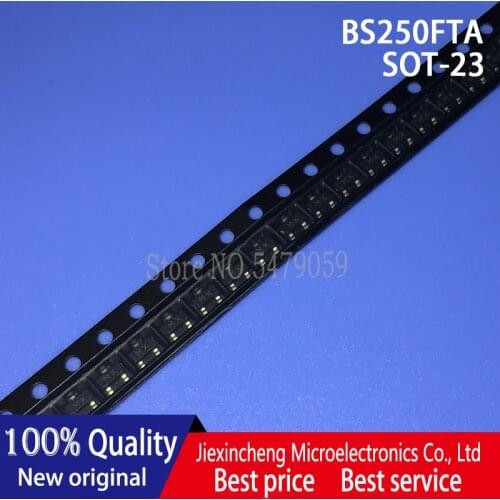 50PCS BS250FTA MX BS250 SOT23 MOSFET Transistor New original