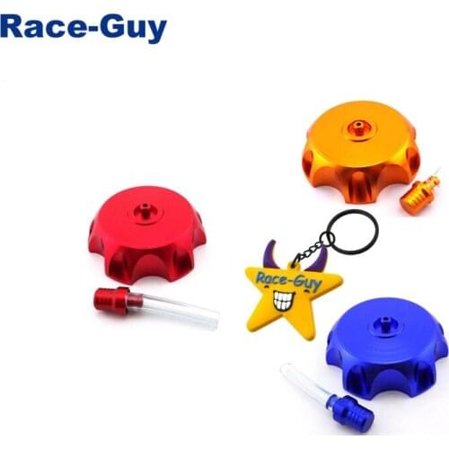 CNC Aluminum Gas Fuel Tank Cover Cap For 50cc 70cc 90cc 110cc 125cc 140cc 150cc 160cc Chinese Pit Dirt Motor Trail Bike DHZ GPX