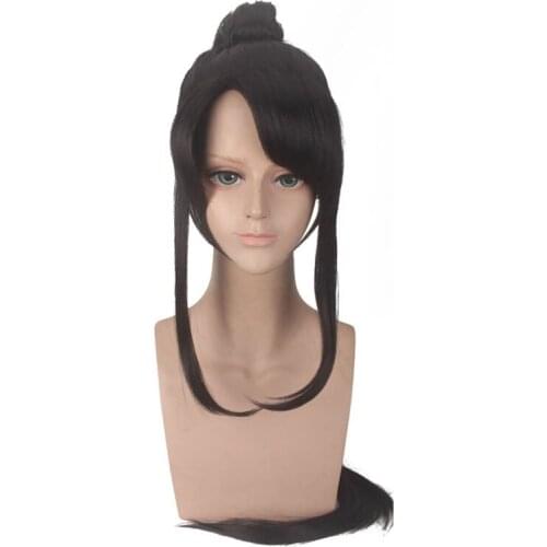 Anime Mo Dao Zu Shi LAN SI ZHUI Cosplay Wig black long fake hair Grandmaster of Demonic Cultivation synthetic wigs