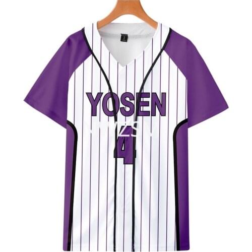 Anime KUROKOS BASKETBALL Kuroko No Basuke Cosplay Yosen School #9 Murasakibara Atsushi Basketball Uniform Jersey Sportswear Top