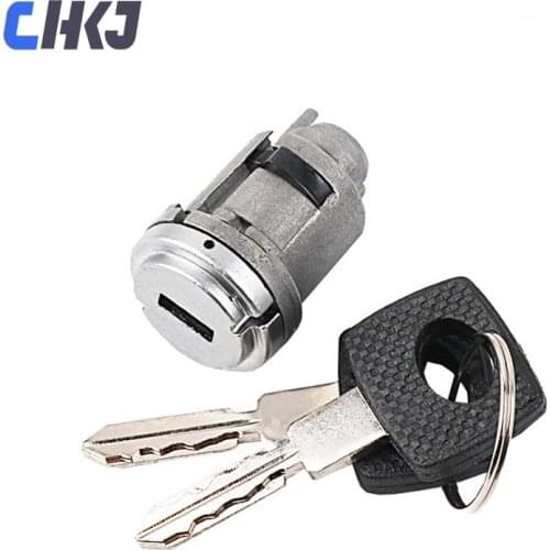 CHKJ 2 keys For MB Ignition Lock Cylinder Car Replacement Lock Cylinder Narrow key or wide key For old Mercedes-Benz