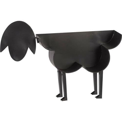 Sheep Decorative Toilet Paper Holder - Free-Standing Bathroom Tissue Storage