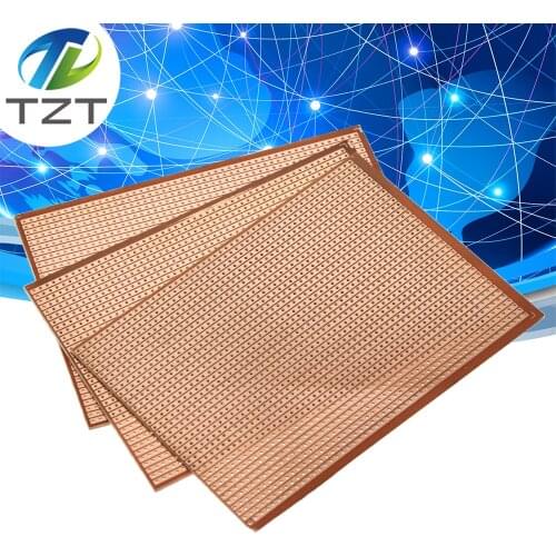 DIY 9.5x12.8 9.5*12.8CM Prototype Paper PCB Universal Experiment Matrix Circuit Board Single Row Continuous Hole 95x128mm